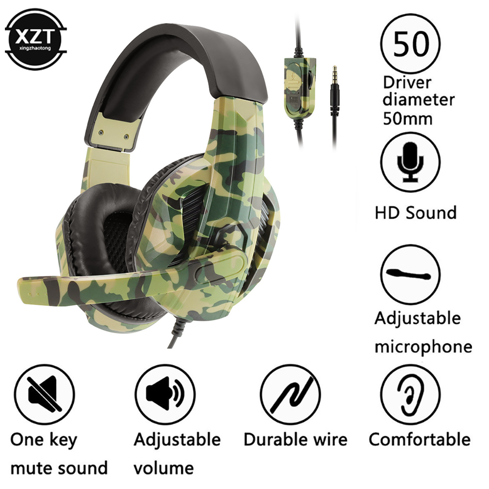 Camouflage Gaming Headset 3.5m - огляд і ціна Home Cinema Headphones