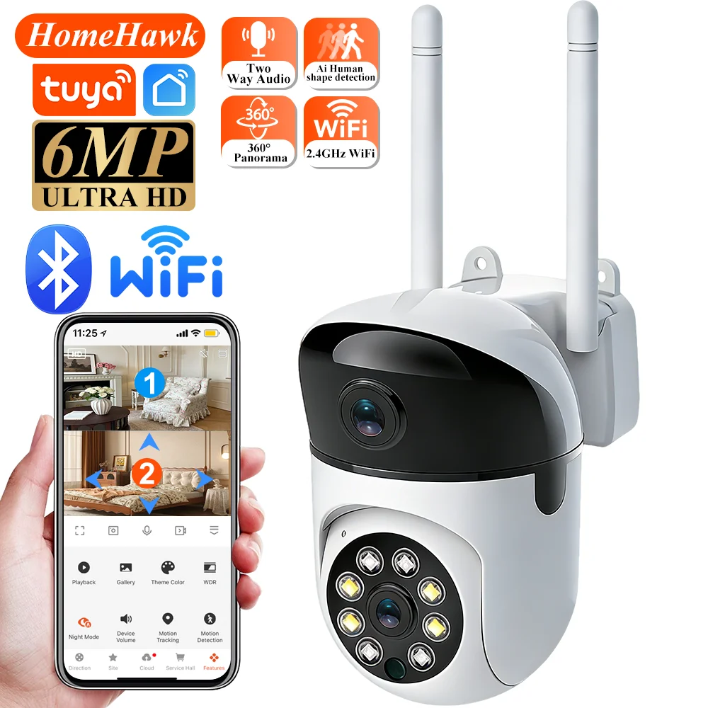 Indoor Camera Wifi Tuya Smart  - огляд і ціна Home Cinema Wall Panels