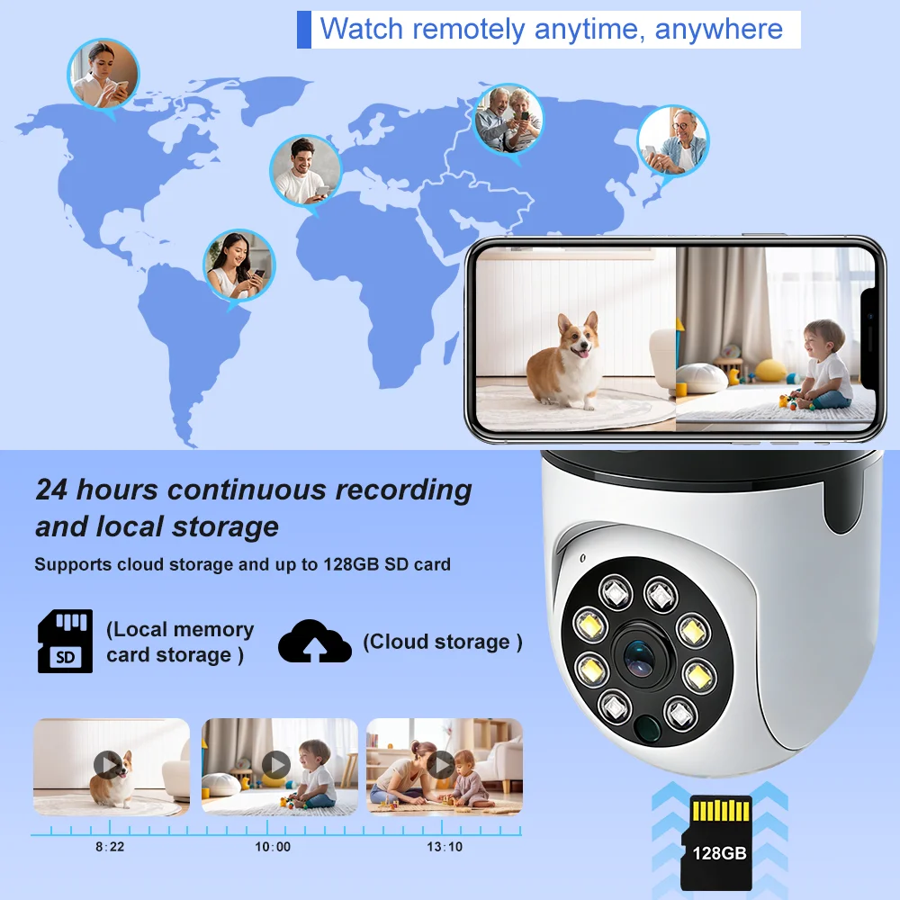 Indoor Camera Wifi Tuya Smart  - огляд і ціна Home Cinema Wall Panels