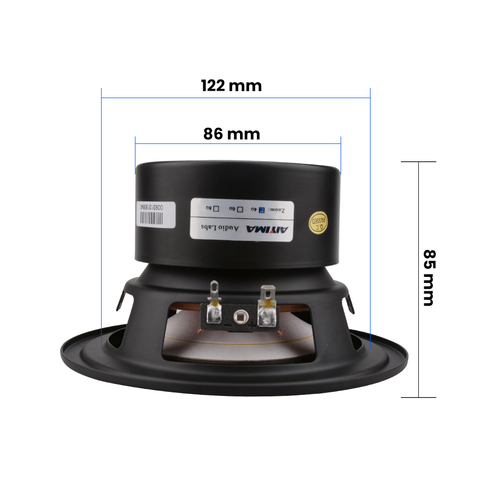 AIYIMA 1Pcs 5.25 Inch Subwoofe - огляд і ціна Home Cinema Complet