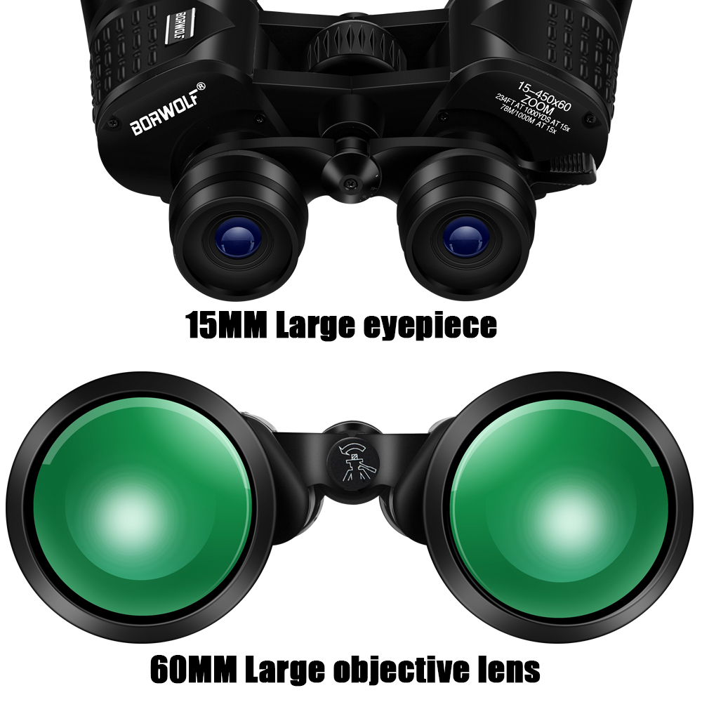 BORWOLF 15-450X60 Binoculars T - огляд і ціна Home Cinema Center