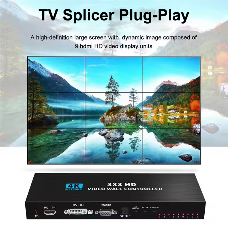 4K HDMI Video Wall Controller  - огляд і ціна Home Cinema Wall Panels