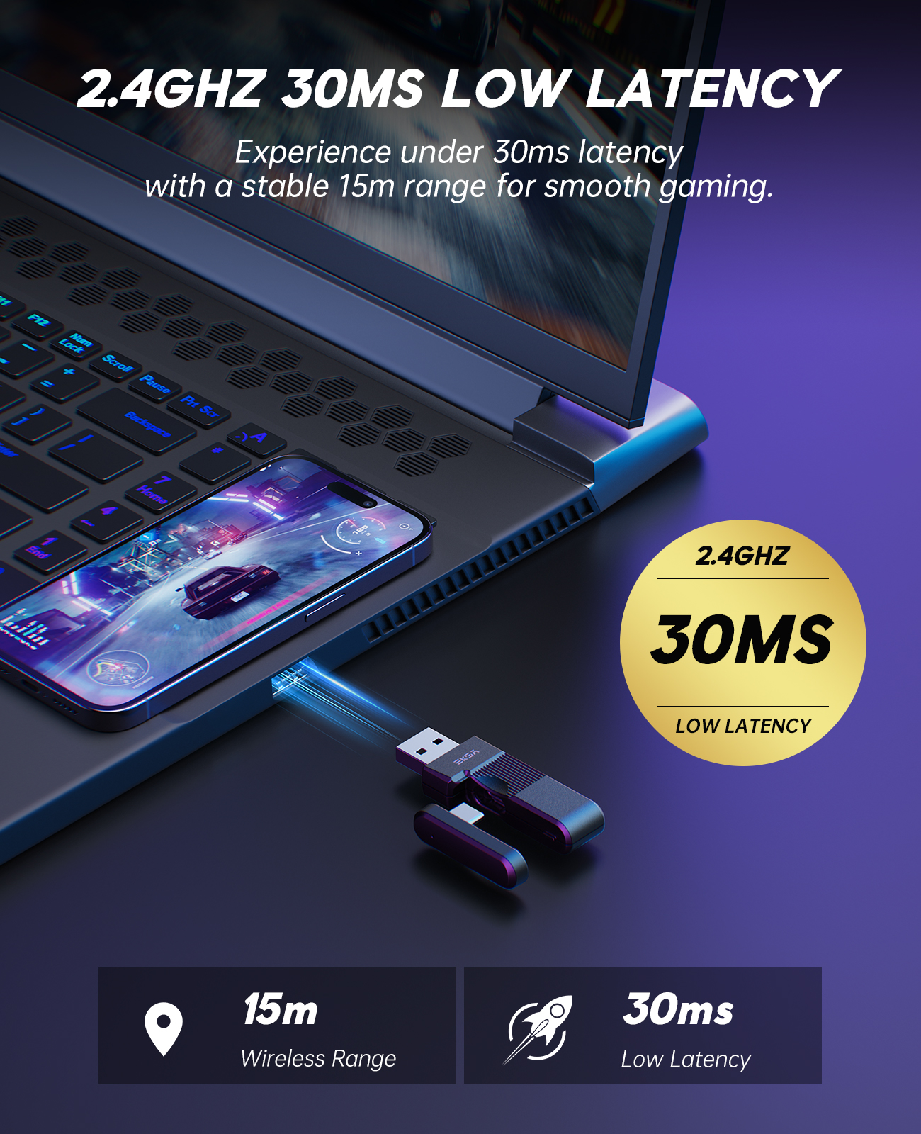 EKSA E900 WT 2.4GHz Wireless H - огляд і ціна Home Cinema Headphones