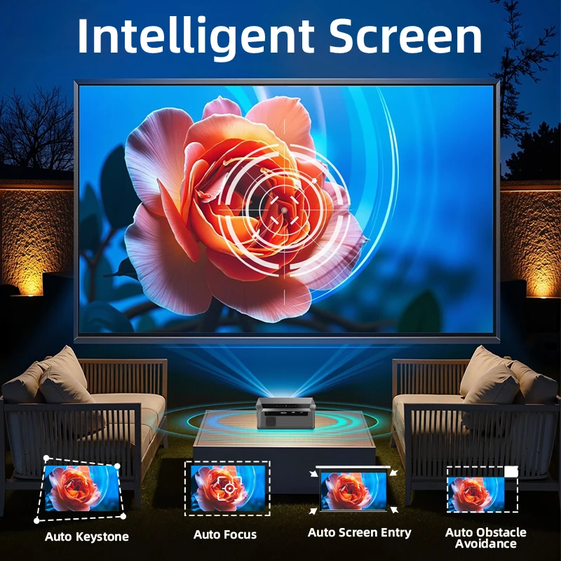 CAIWEI A10Q Projector 4K Full  - огляд і ціна Home Cinema Complet