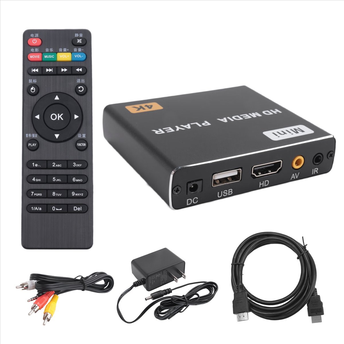A40I Mini 4K HDD Media Player  - огляд і ціна 4K Media Player