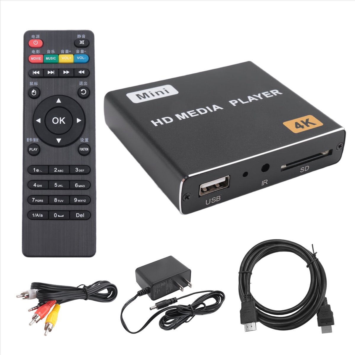 A40I Mini 4K HDD Media Player  - огляд і ціна 4K Media Player