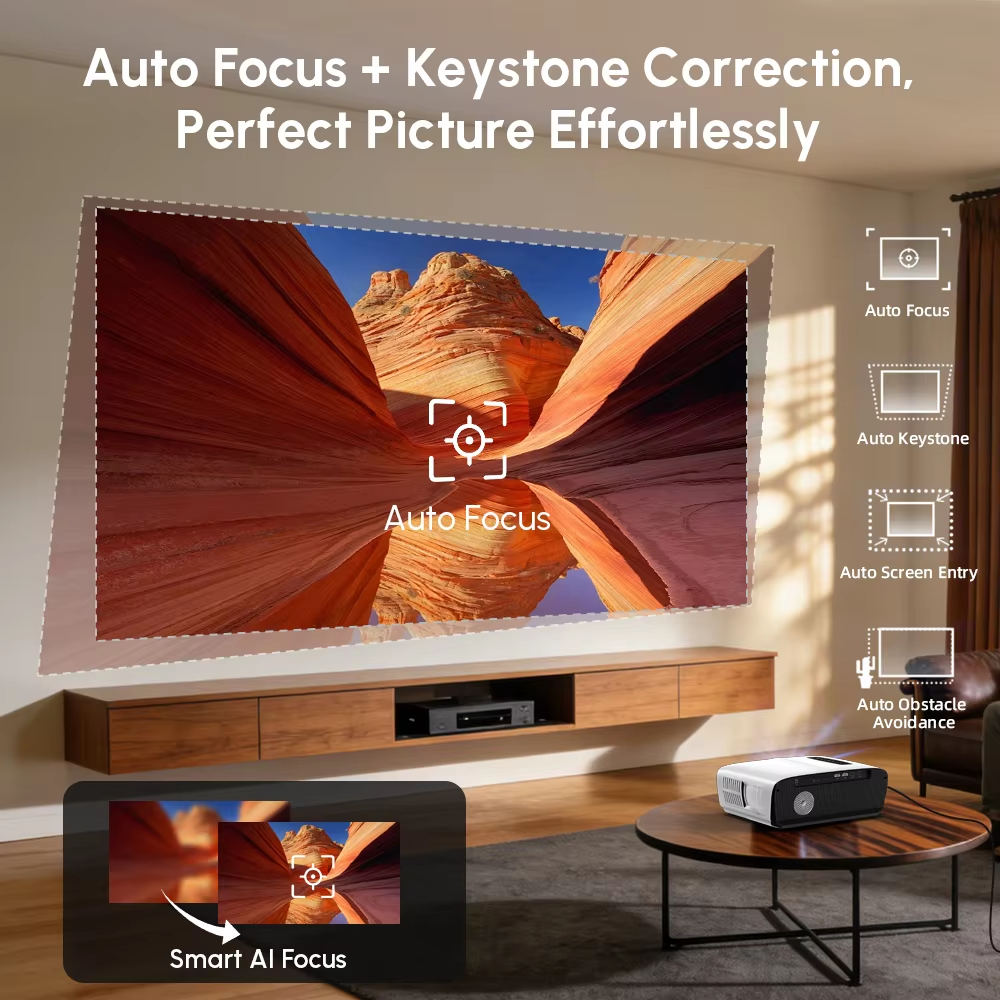 New 4k Projector Auto Focus Da - огляд і ціна Home Cinema Complet